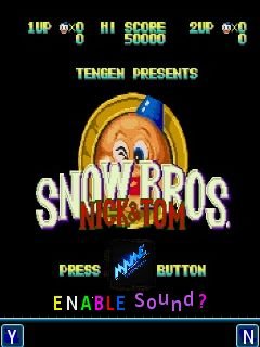 game pic for Snow bros